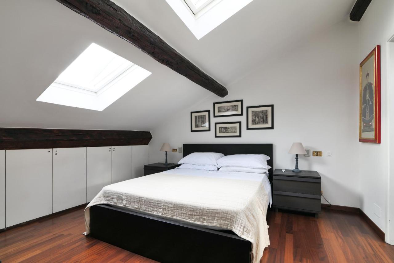 Ferienwohnung Elegant P.Venezia Attic Mailand Exterior foto