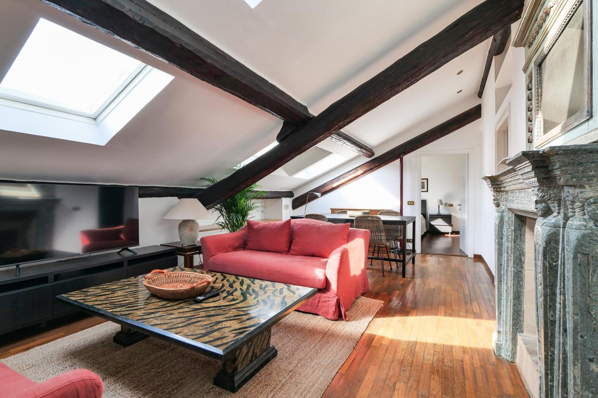 Ferienwohnung Elegant P.Venezia Attic Mailand Exterior foto
